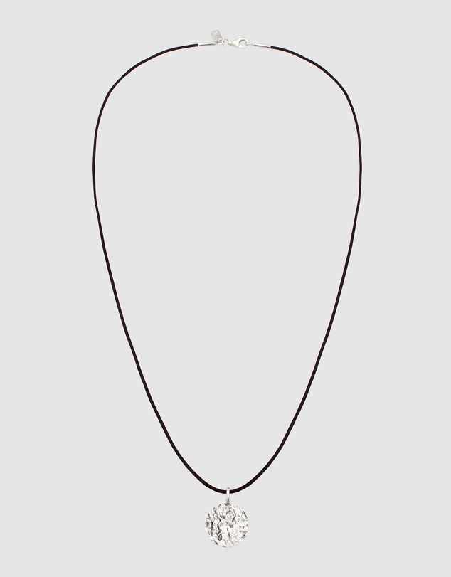 Kuzzoi - ICONIC EXCLUSIVE - Nylon Necklace with Silver Tag Pendant