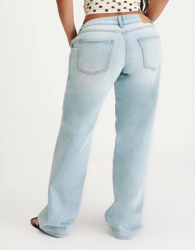 Cotton On - Curvy Low Rise Straight Jeans
