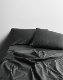 Aura Home - Halo Organic Sateen Sheet Set