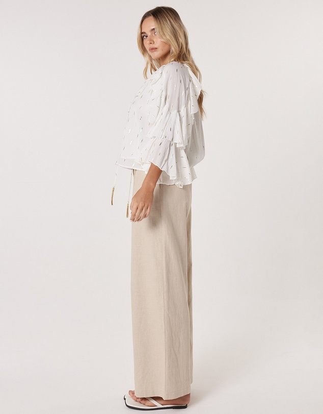 Fate + Becker - Delia Ruffle Top