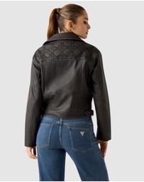 GUESS - Nada Vintage Biker Jacket