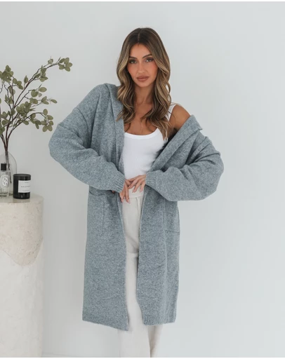 Esther & Co - Johanne Coatigan - Grey