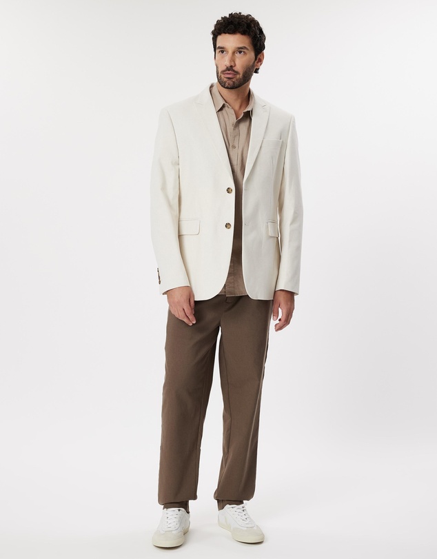 Staple Superior - Nicholas Linen Blend Slim Fit Jacket