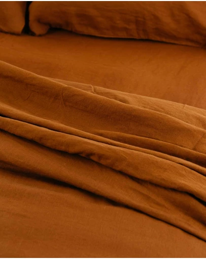Carlotta + Gee - 100% Linen Flat Sheet