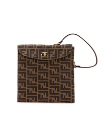 Pre-Loved by Azura Reborn - Pre-Loved fendi FF Logo Canvas Shoulder Bag