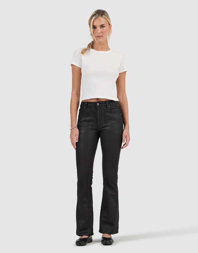Rolla's - Eastcoast Flare Jean - Espresso Cord