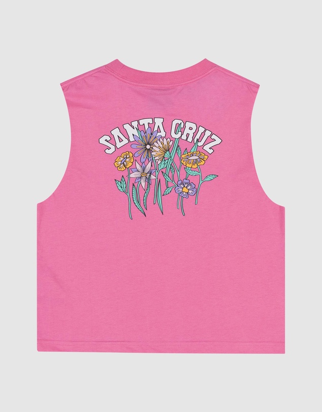 Santa Cruz - Field Strip Centre Muscle Tank Top - Teens