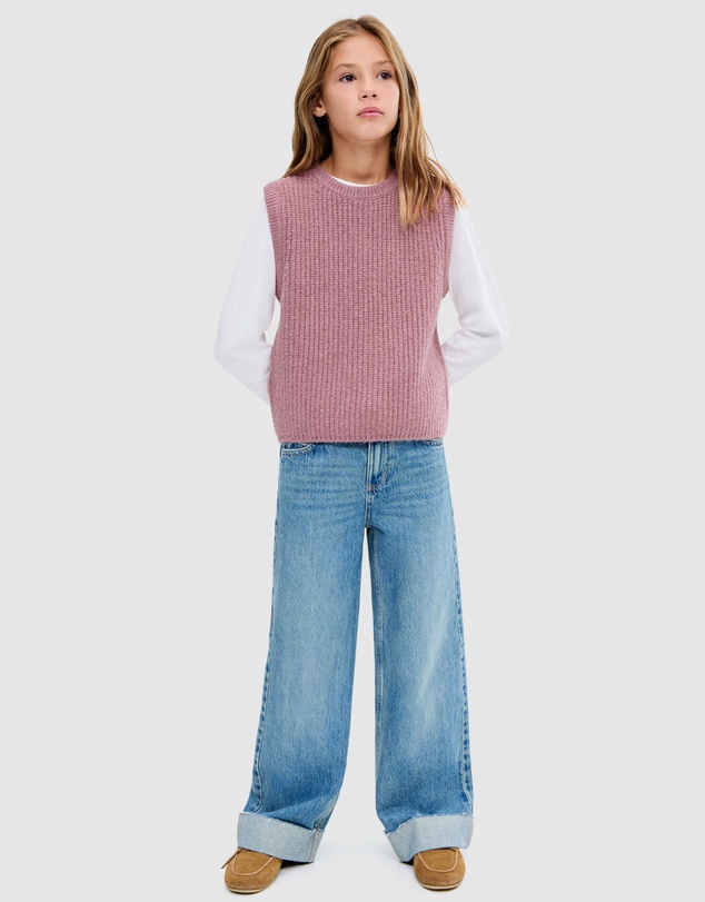 M.N.G - Enea Sweater Vest - Kids-Teens