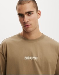 Cotton On - Box Fit Text T-Shirt