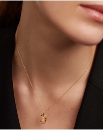 PDPAOLA - Letter Q Necklace