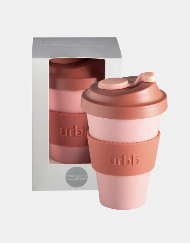 porter green - urbb | biodegradable bamboo coffee cup