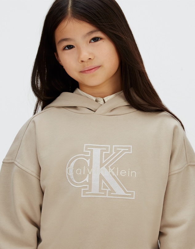 Calvin Klein Jeans - Girls Oversized Logo Hoodie