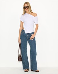 Dazie - Sammy Asymmetric Tee