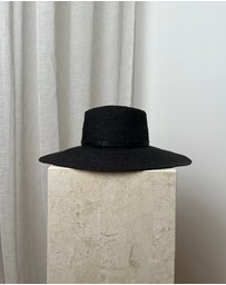 UNE PIECE - Wide Brim Madagascan Raffia Sun Hat