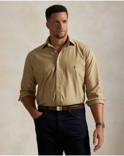 Polo Ralph Lauren - ICONIC EXCLUSIVE - Big & Tall Garment-Dyed Oxford Shirt