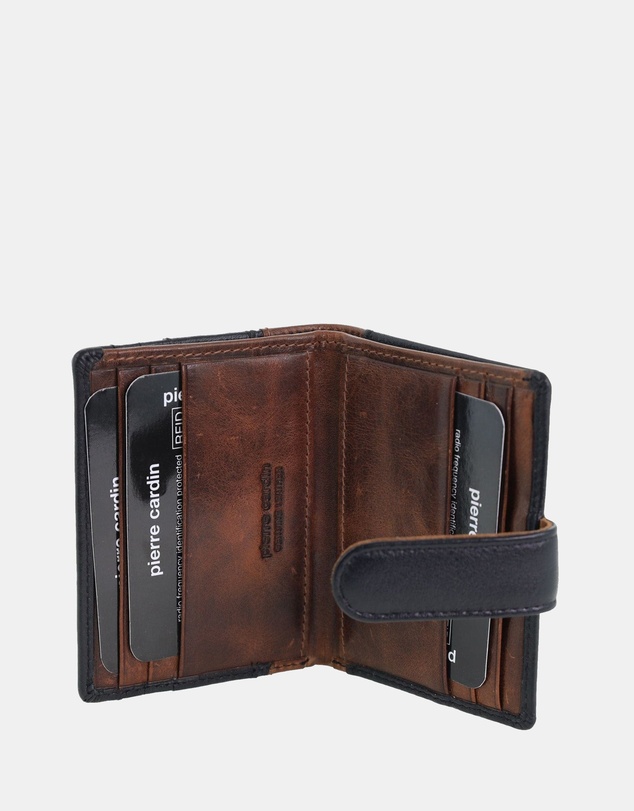 Pierre Cardin - Pierre Cardin Men's Leather Streamlined Tab Wallet