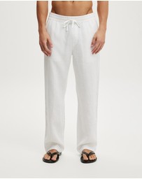 Cotton On - Baggy Linen Pant