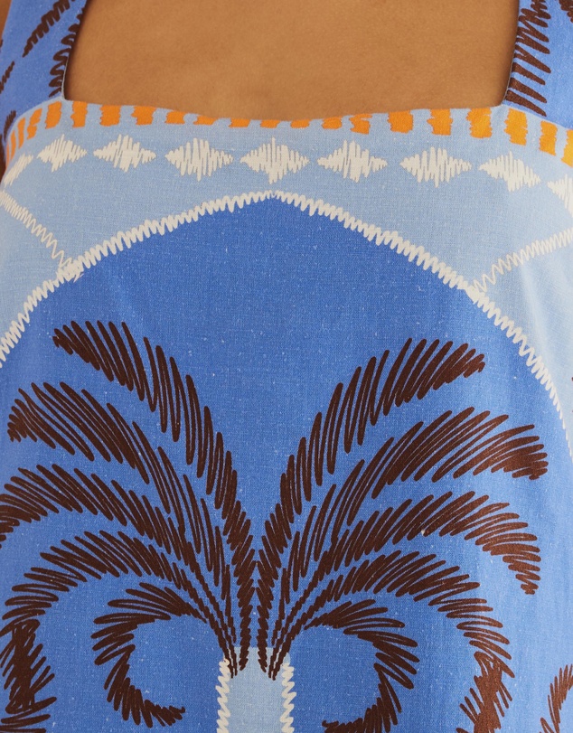 Atmos&Here - Palmer Linen Blend Shift Dress