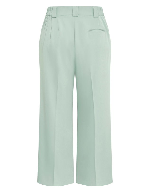 City Chic - Plus size Jazmin Crepe Pant - mint