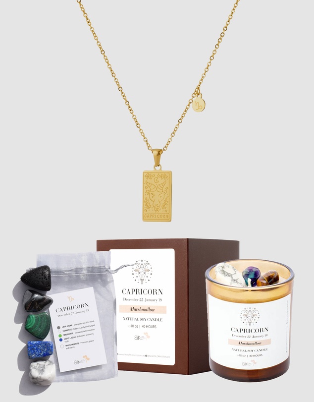 Silk Oil of Morocco - Celestial Zodiac Gift Collection - Capricorn