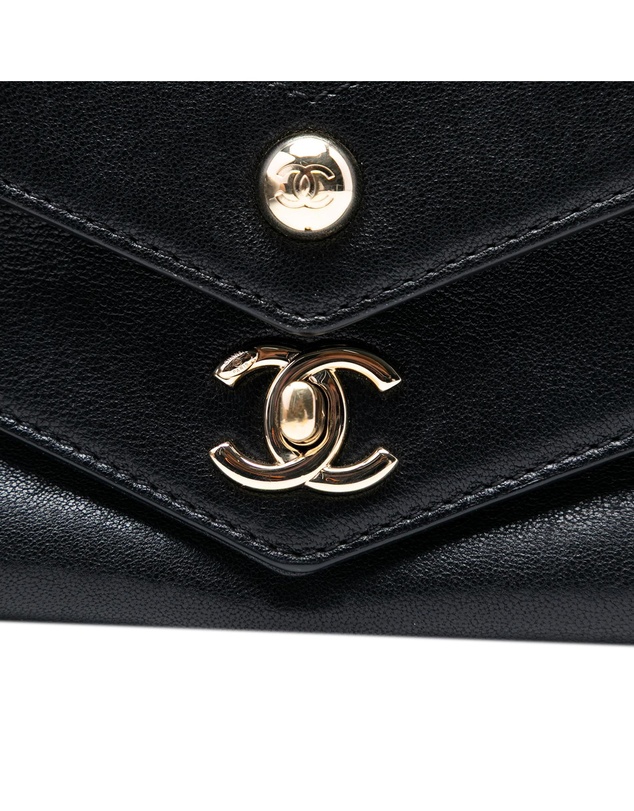 Pre-Loved by Azura Reborn - Pre-Loved Mini Quilted Sheepskin Double Chevron Flap