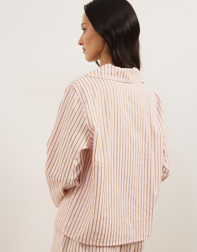 Atmos&Here - Esme Stripe Long Sleeve Pyjama Set