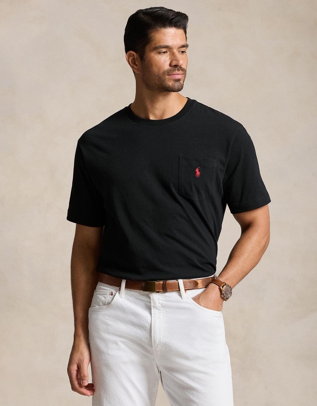 Polo Ralph Lauren - ICONIC EXCLUSIVE - Big & Tall Jersey Pocket T-Shirt