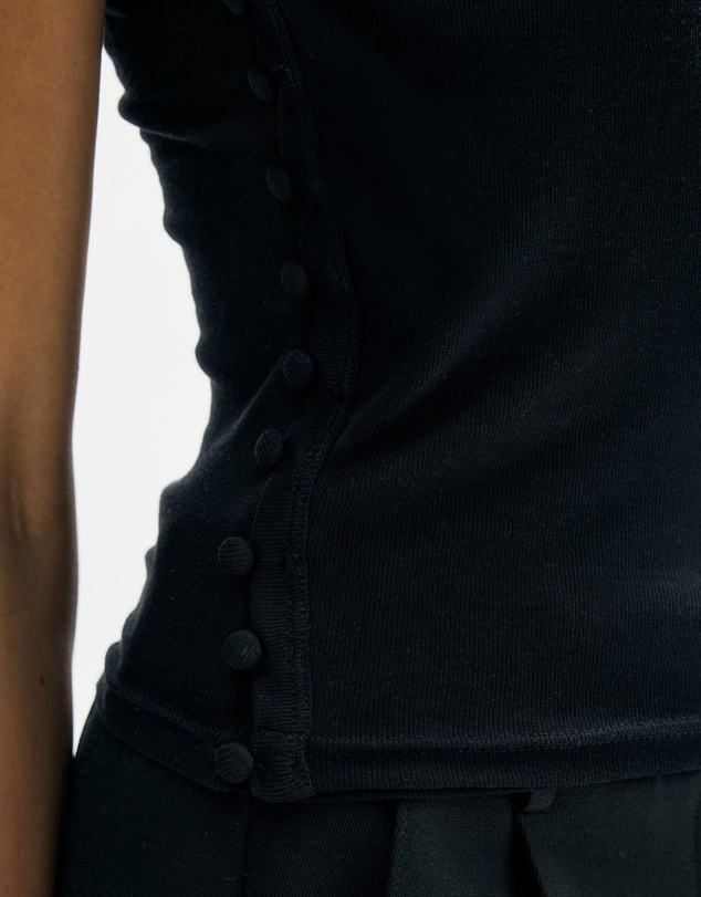 Minima Esenciales - Deya Semi Sheer Wrap Tank