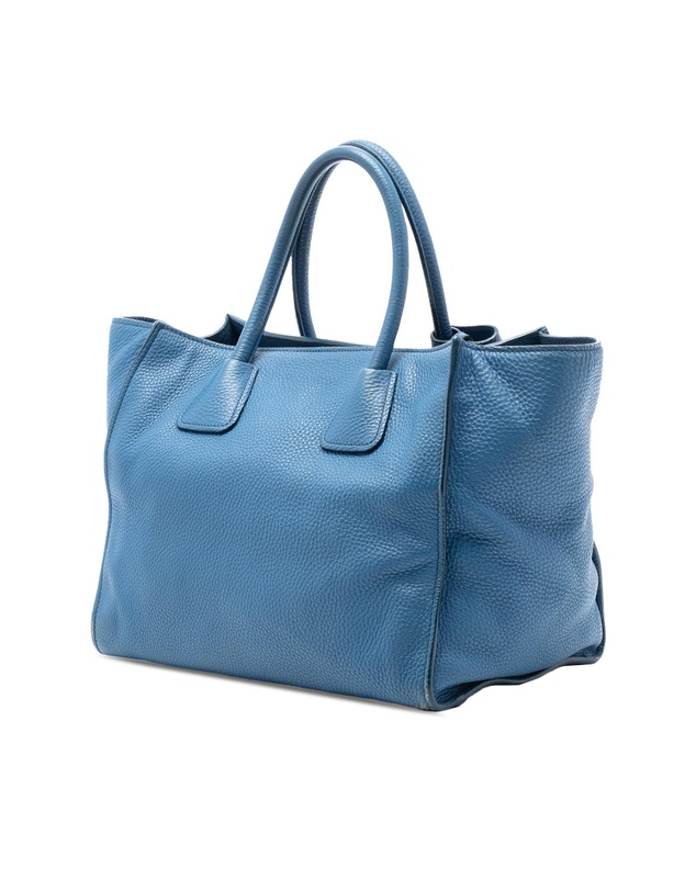Pre-Loved by Azura Reborn - Pre-Loved Vitello Daino Front Pocket Open Convertible Tote