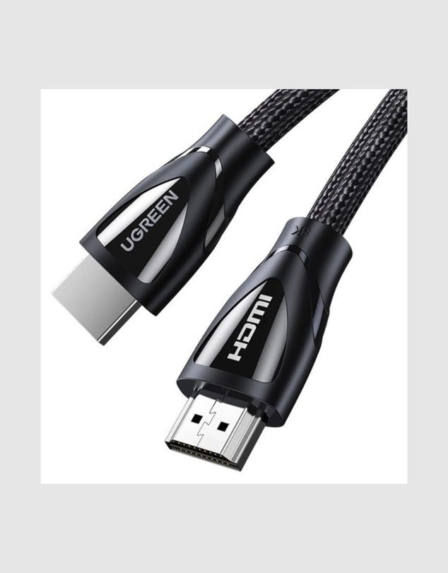Ugreen - UGreen 3m HDMI 2.1 Male to Male Cable 8K 48Gbps Dynamic HDR eARC Black