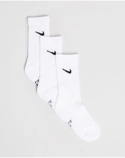 Nike - 3-Pack Basic Crew Socks - Kids
