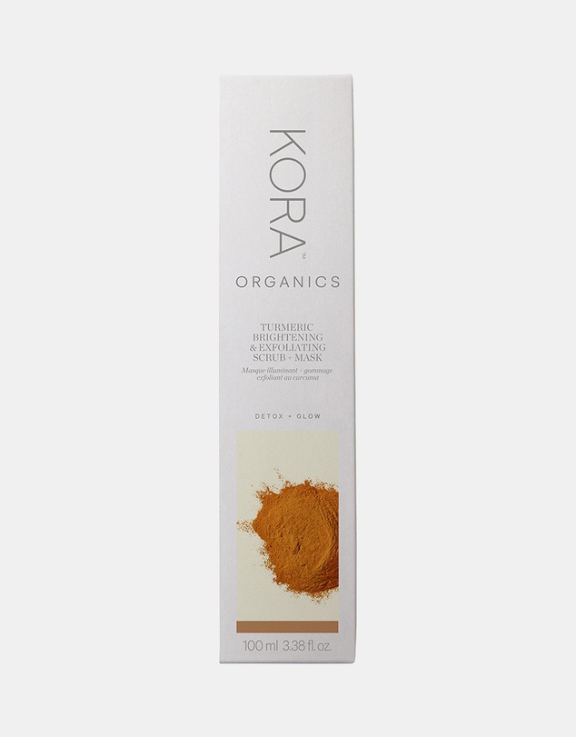 KORA Organics - Turmeric Brightening & Exfoliating Scrub + Mask 100mL