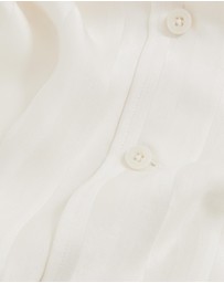 REISS - Melba SS Stripe Jacquard Cuban Shirt