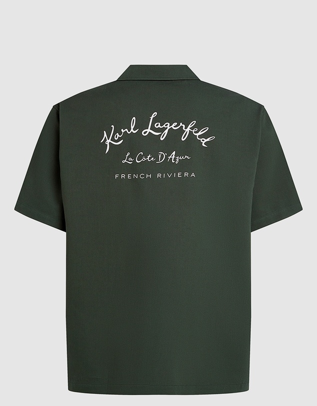 Karl Lagerfeld - Short-Sleeved Côte D'Azur Shirt