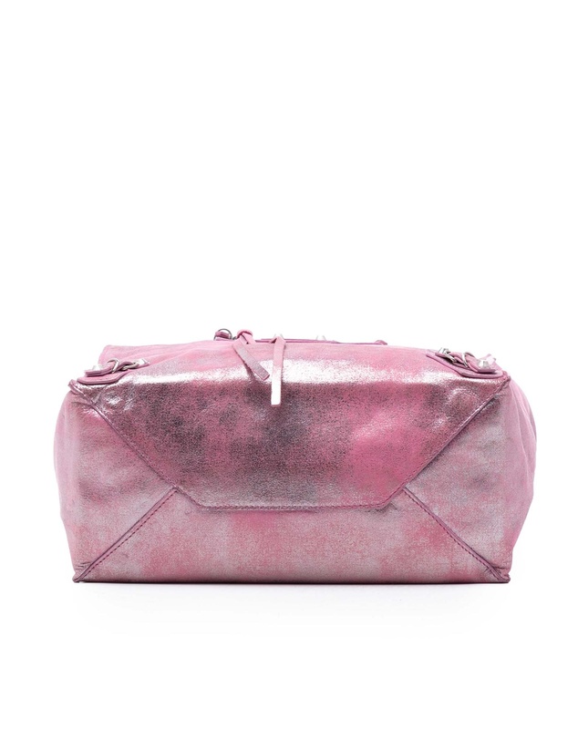 Pre-Loved by Azura Reborn - Pre-Loved Metallic Leather Papier A5 Tote