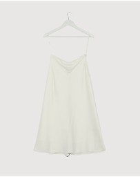 Revibe - Repaired CHANCERY Merrie Slip Midi Skirt - AU 10
