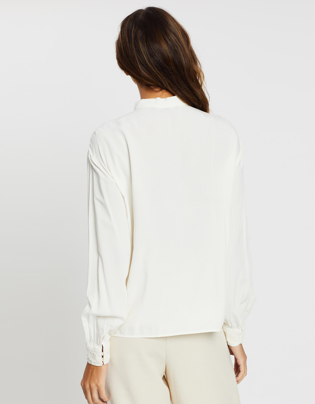 Vero Moda - Mimmi LS Bow Top