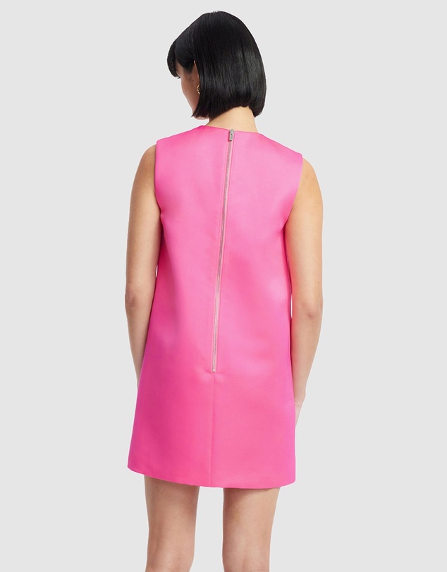 LEO LIN - Yvonne Applique Floral Mini Dress