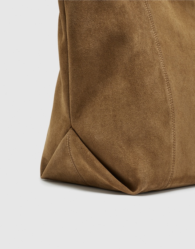 Nakedvice - The Gina Mocha Suede Bag