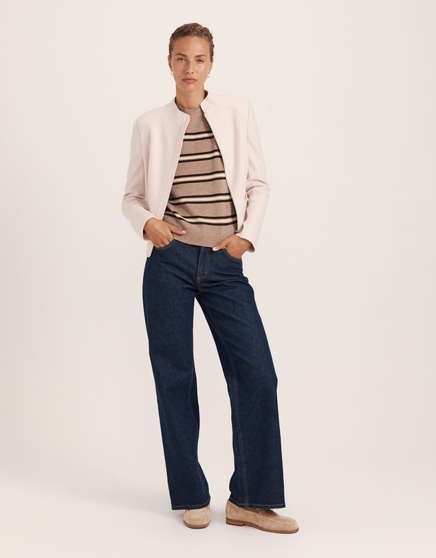 SABA - Nora Wool Cashmere Stripe Knit