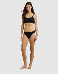 Lauren by Ralph Lauren - Lauren Seamless Recycled Jersey High Leg Bikini Brief