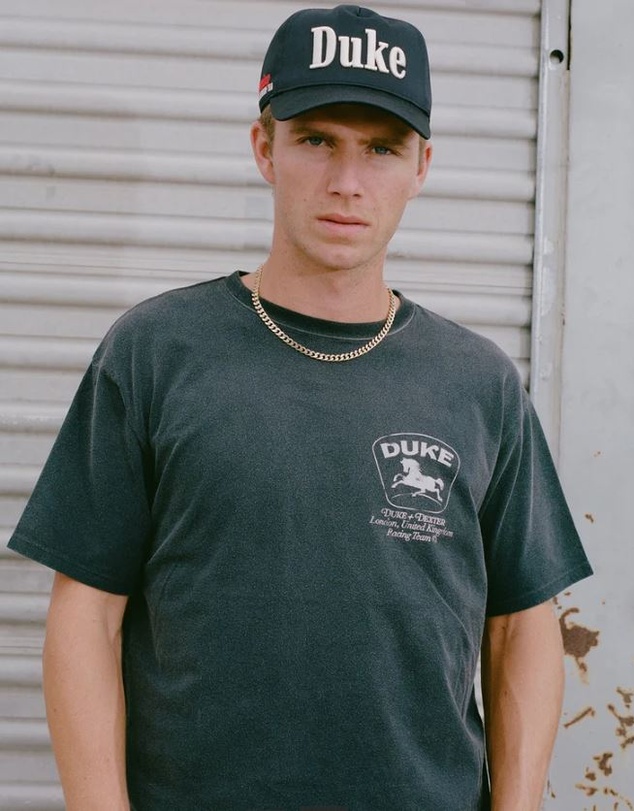 Duke + Dexter - DR Sponsors Washed Black Mono T-shirt