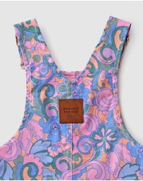 WITH LOVE FOR KIDS - Hazel Denim Pinafore Dress - Babies - Kids