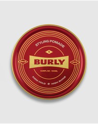BURLY - DUO Pack - Styling Pomade - Water Based - High Shine - Firm Hold - Australian Made