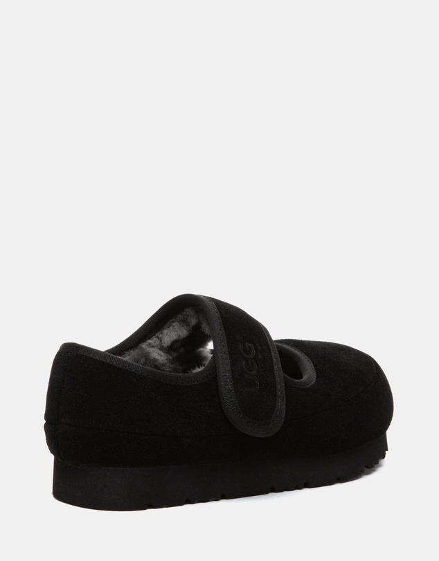 EVERAU - Australian Shepherd Ugg Millie Kids Cow Suede Upper Loafer Oxfords Flats