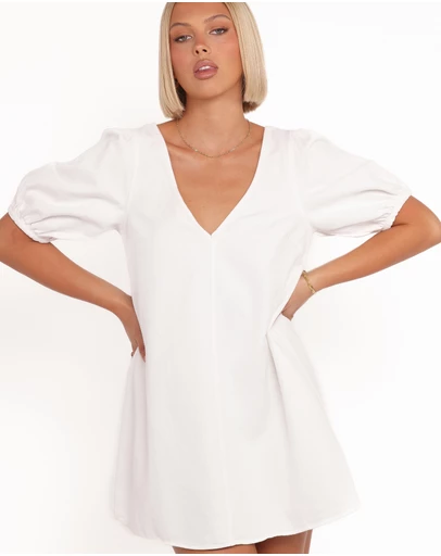 Petal & Pup - Coleman Mini Dress - Cream