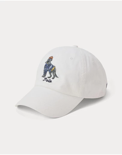 Polo Ralph Lauren - Dog-Embroidered Twill Ball Cap