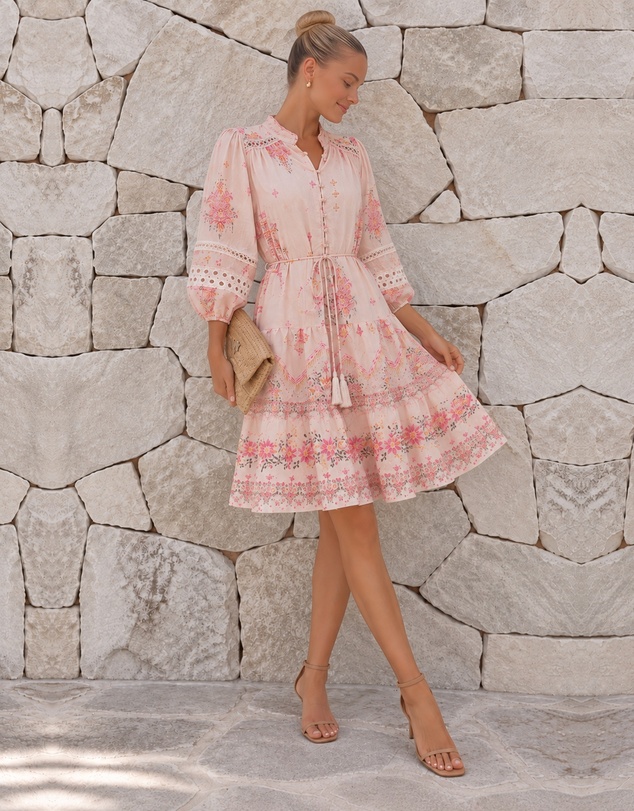 Esther & Co - Erich Dress - Tassel Bloom