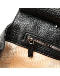 Pre-Loved by Azura Reborn - Pre-Loved Medium Leather Bamboo Daily Satchel