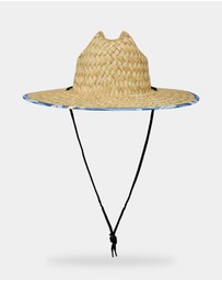 Quiksilver - Mens Pierside Print Straw Hat